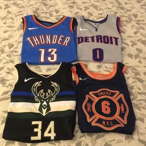 BUNDLE DEAL!! Lot of 6 Nike NBA Swingman Jerseys